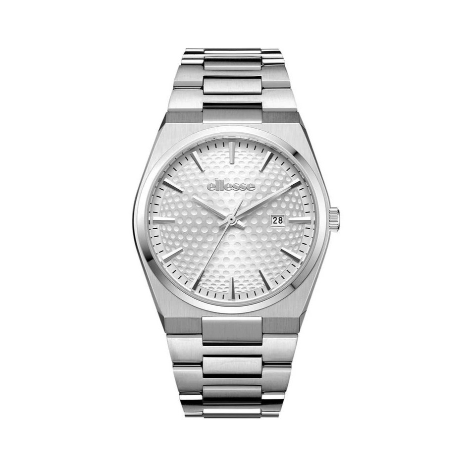 Ellesse (เอลเลส) นาฬิกาผู้ชาย Momento 3 เข็ม วันที่ ควอตซ์ สเตนเลส ตัวเรือน 40 มม. (W03-00864)