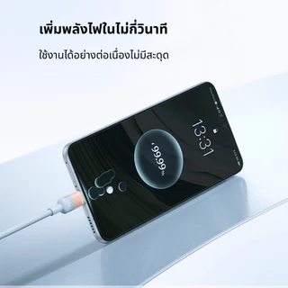 KiiP สายชาร์จเร็ว Type C to C / Type C to 8 Pin รองรับ PD สูงสุด 100W 27W รุ่น Gradient ยาว 1.2 เมตร