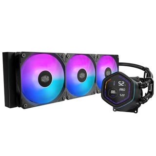 Cooler Master MasterLiquid Core NEX Digital ชุดน้ำปิด CPU ARGB มีจอ รองรับ Intel/AMD 240/360mm