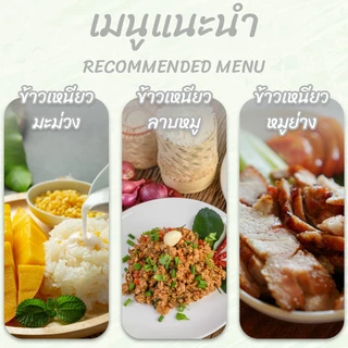 ข้าวเหนียวขาว 500 กรัม ตรา เสือบิน | Sticky Rice