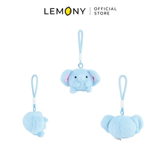 LEMONY พวงกุญแจสกุชชี่ สัตว์โลก ซีรีส์ Squishy Ball ขนาด 12 ซม.