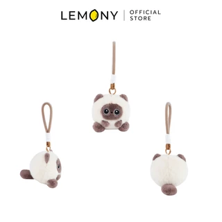 LEMONY พวงกุญแจสกุชชี่ สัตว์โลก ซีรีส์ Squishy Ball ขนาด 12 ซม.