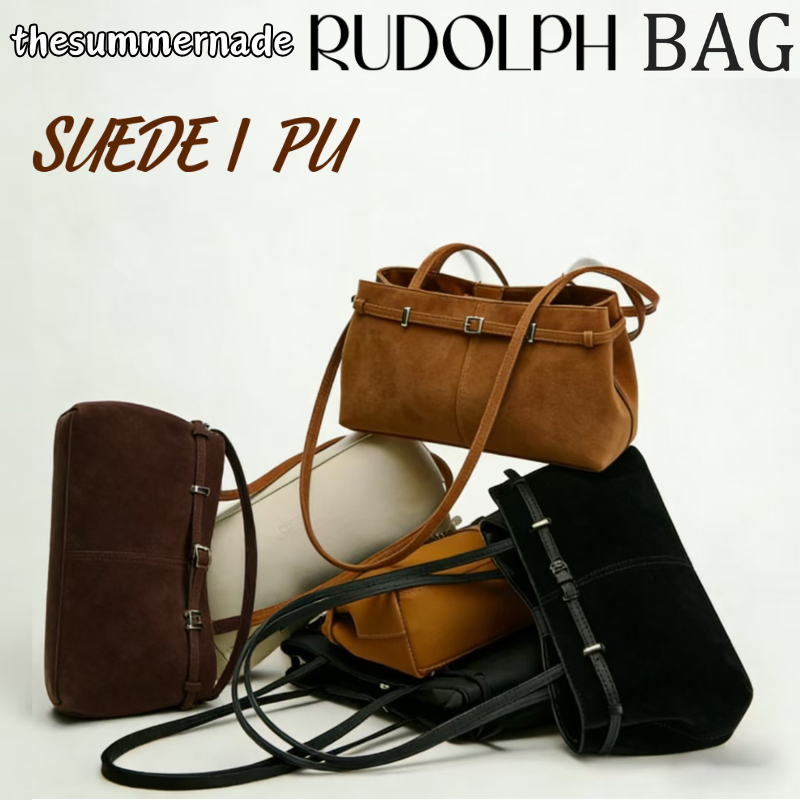 พร้อมจัดส่ง✨Thesummernade_Bag RUDOLPH กระเป๋าสะพายข้างหนัง กระเป๋าสไตล์ polarball ผ้าคุณภาพสูง PU/SU