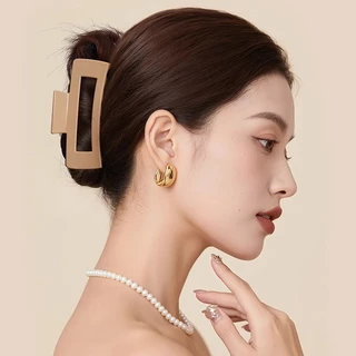 พร้อมส่งในไทย✨-คลิปซิลิโคนนุ่มสำหรับผูกผมของผู้หญิง ขนาดใหญ่ ทนทาน ป้องกันการตก จับคลิป เครื่องประดับผมแฟชั่น-COD