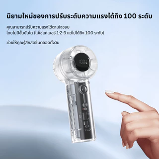 พัดลมพกพา KiiP TFAN07 5 ระดับ Turbo High Speed หน้าจอ LED Mini Portable Fan