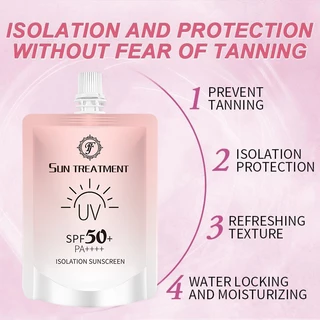กันแดดนมวัวชมพู [ของแท้ มีเลขจดแจ้ง] สำหรับผิวกาย SPF50+PA+++ UVA/UVB โลชั่นกันแดดไวท์เทนนิ่ง 150ml