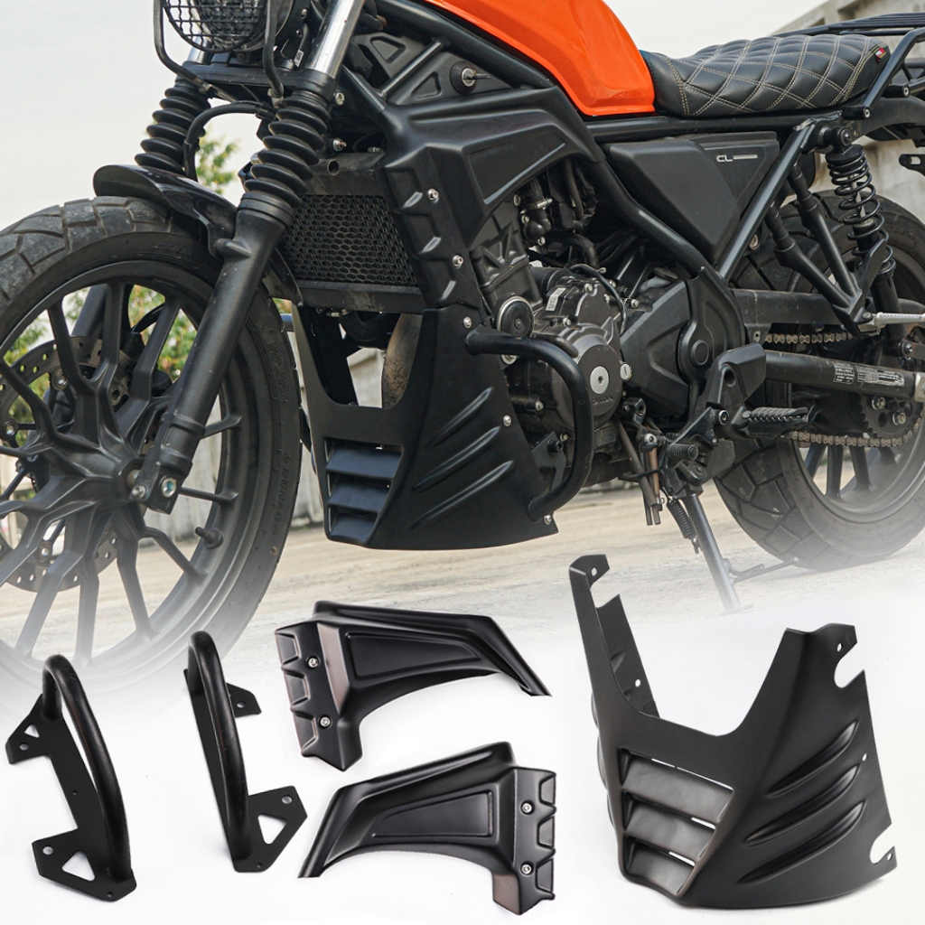ครอบเครื่อง + ใต้แฟริ่ง + แคชบาร์ Honda CL300/SCL300 2023-2025 Engine Cover Under Fairing Crash Bar