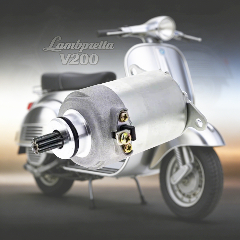 มอเตอร์สตาร์ทสำหรับ สำหรับ Lambretta V200 V125 V 200 สตาร์ทมอเตอร์ คุณภาพสูง