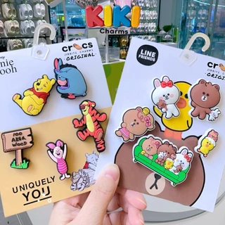 Jibbitz คิตตี้ ตัวต่อรองเท้า Crocs ชุดน่ารัก ส่งไว กรุงเทพ