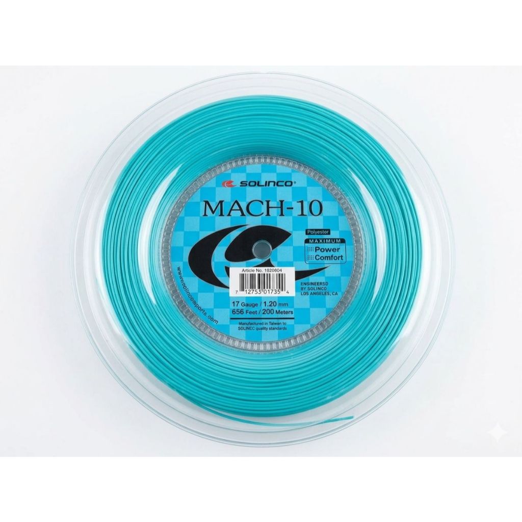 Solinco Mach-10 เอ็นเทนนิส แบ่งขาย เบอร์ 17/1.20mm