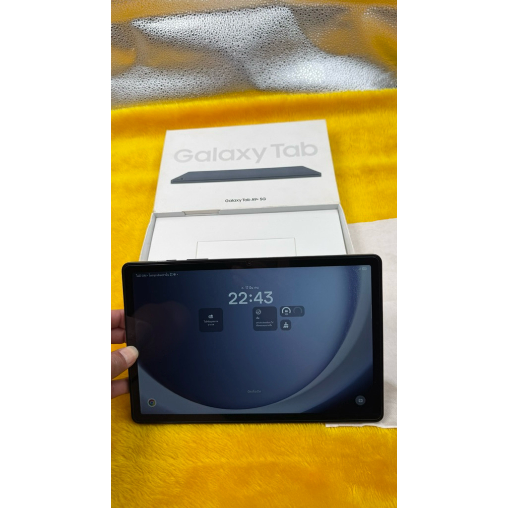 # Samsung Galaxy Tab A9 Plus-5G-WiFiและซิมการ์ด-8/128GB.เครื่องศูนย์ไทยใหม่มาก