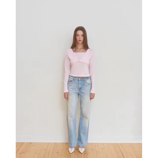 Orangebaskets เสื้อแขนยาว รุ่น Buttercup Two-Way Top
