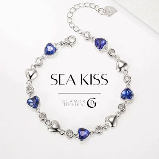 GLAMOR✨สร้อยข้อมือเงินแท้ Sea Kiss สร้อยข้อมือแฟชั่น กำไลข้อ…