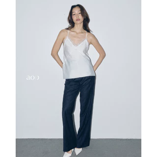 AOP Archive - (มี2สี) Lace-trimmed Satin Camisole