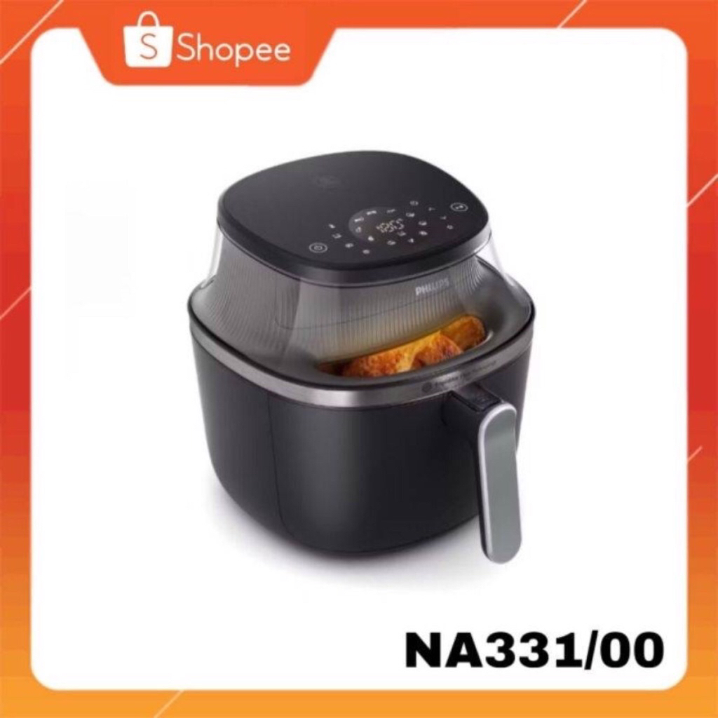 Philips หม้อทอดไร้น้ำมันระบบดิจิตอล รุ่น NA331 ความจุ 6.2 ลิตร กำลังไฟ 1700 วัตต์ NA331/00