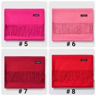 ผ้าพันคอสีพื้น ลดราคาพิเศษ เพียง 55 บาทเท่านั้น เหมาะสำหรับใช้ในห้องแอร์ ทำงาน และช้อปปิ้ง
