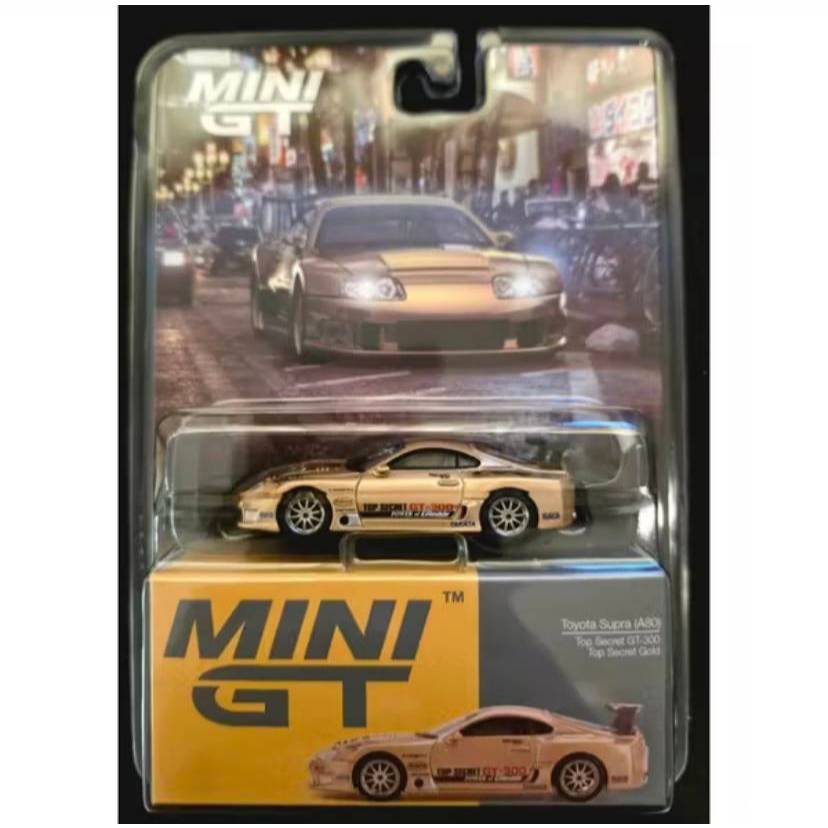 Mini GT No.961 Toyota Supra *GT-300* #TopSecret #  MK2 #Smoky