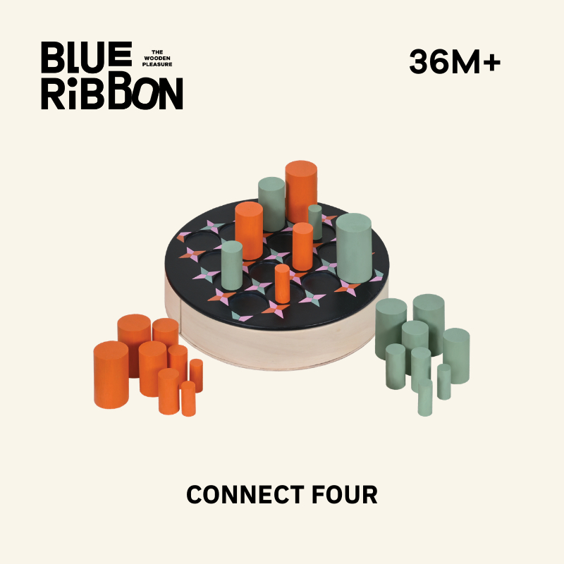 Blue Ribbon Toys เกมต่อแถวสี่(CONNECT FOUR) ฝึกการคิดเชิงตรรกะ