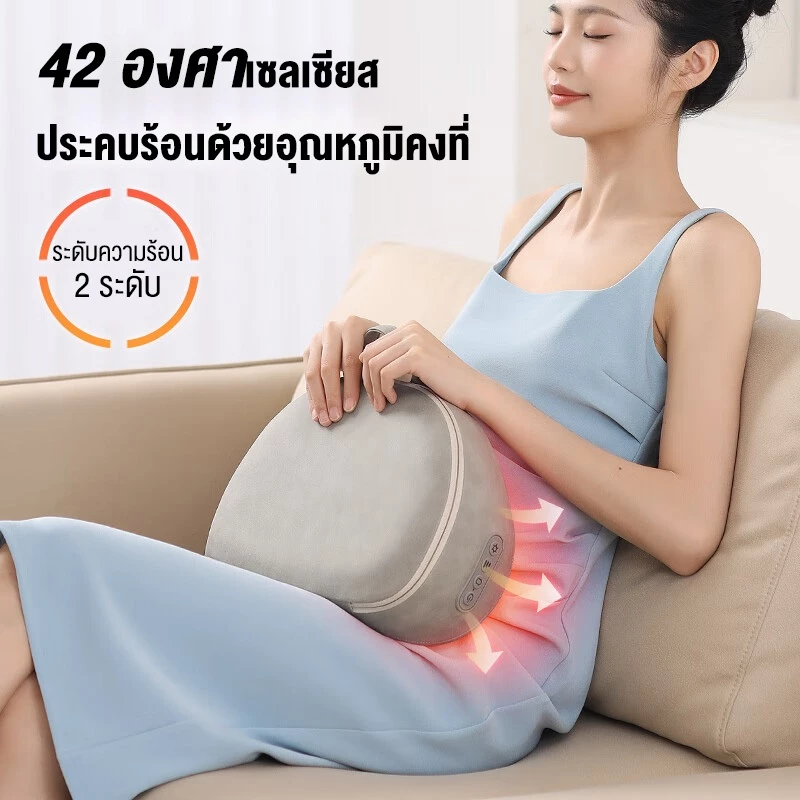 XUTI หมอนนวดรุ่นใหม่ หัวนวด 3D จำลองการนวดเสมือนมือคน มาพร้อมฟังก์ชันประคบร้อนปรับความแรงได้ 3 ระดับ thumbnail 6