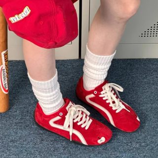 🚚จัดส่งจากประเทศไทย-รองเท้าลำลองผู้หญิง รองเท้าวิ่ง รองเท้าส…