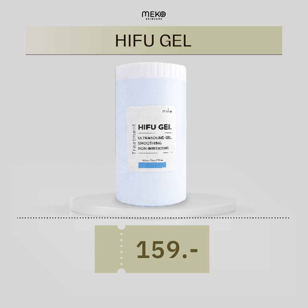 เจลไฮฟู่ HIFU Gel เมโกะ คลินิก Meko Clinic กระปุก 1000ml. ใช้เครื่องไฮฟู่ ,เครื่อง RF,Ultrasound gel