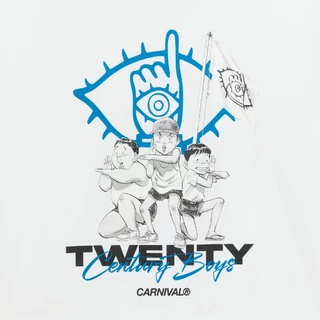 CARNIVAL CNVX20C26T11WH 20th CENTURY BOYS THE ORIGINAL T-SHIRT OVS WHITE