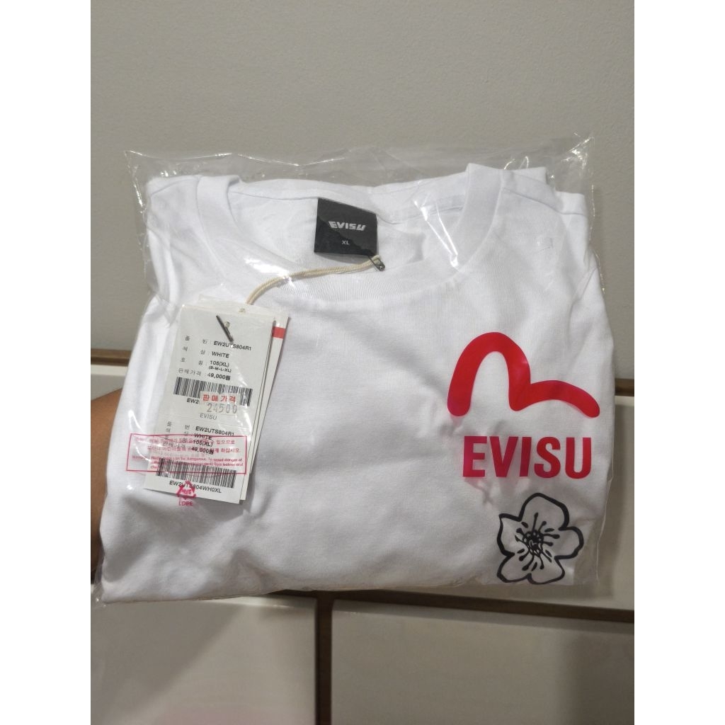 เสื้อยืด แบรนด์ EVISU แท้100%