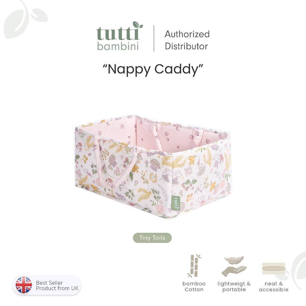 Tutti Bambini ตะกร้าเก็บผ้าอ้อม Nappy Caddy เก็บของใช้ลูก