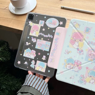 ✨พร้อมส่ง✨เคสiPad พับรูปตัว Y Little twin stars Air8 11 Gen12 Air7 13 Gen9 Sanrio เคสไอแพด Gen8 Air3
