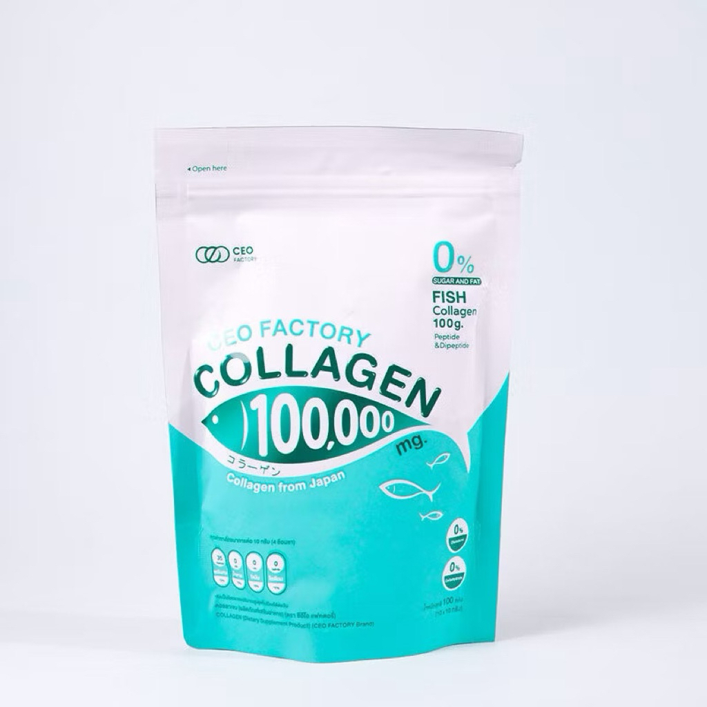 CEO FACTORY - Collagen 100,000 mg. (100g.) ซีอีโอ แฟคตอรี่ คอลลาเจน 100,000 มิลิกรัม