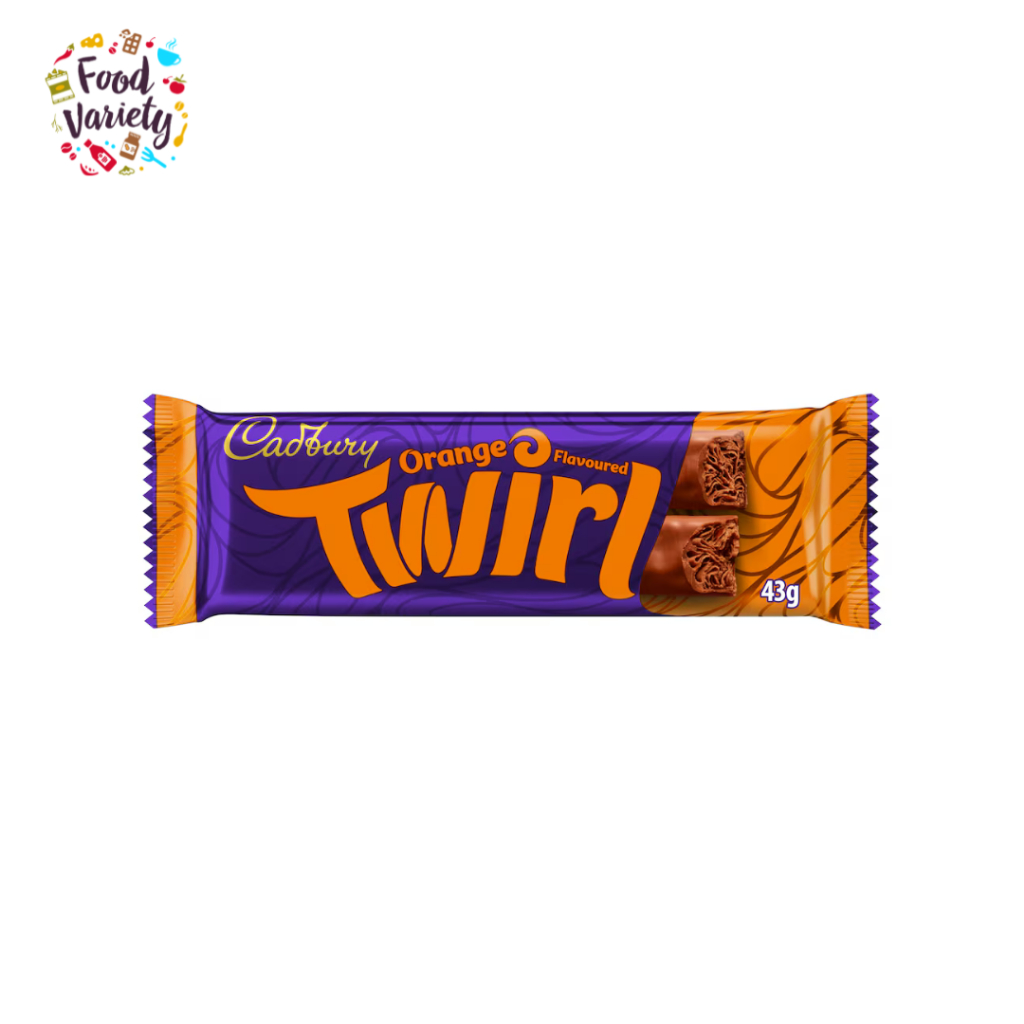 Cadbury Twirl Orange Chocolate Bar 43g