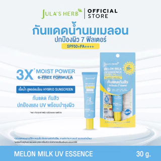 กันแดดนํ้านมเมลอน จุฬาเฮิร์บ 1 หลอด SENSITIVE SUNSCREEN สูตรอ่อนโยน