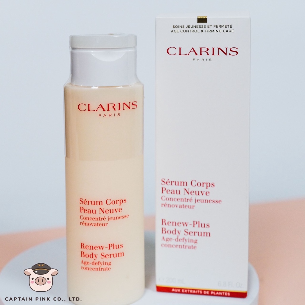 CLARINS Renew Plus Body Serum 200ml ของแท้   ป้ายไทย – โปรปัง
