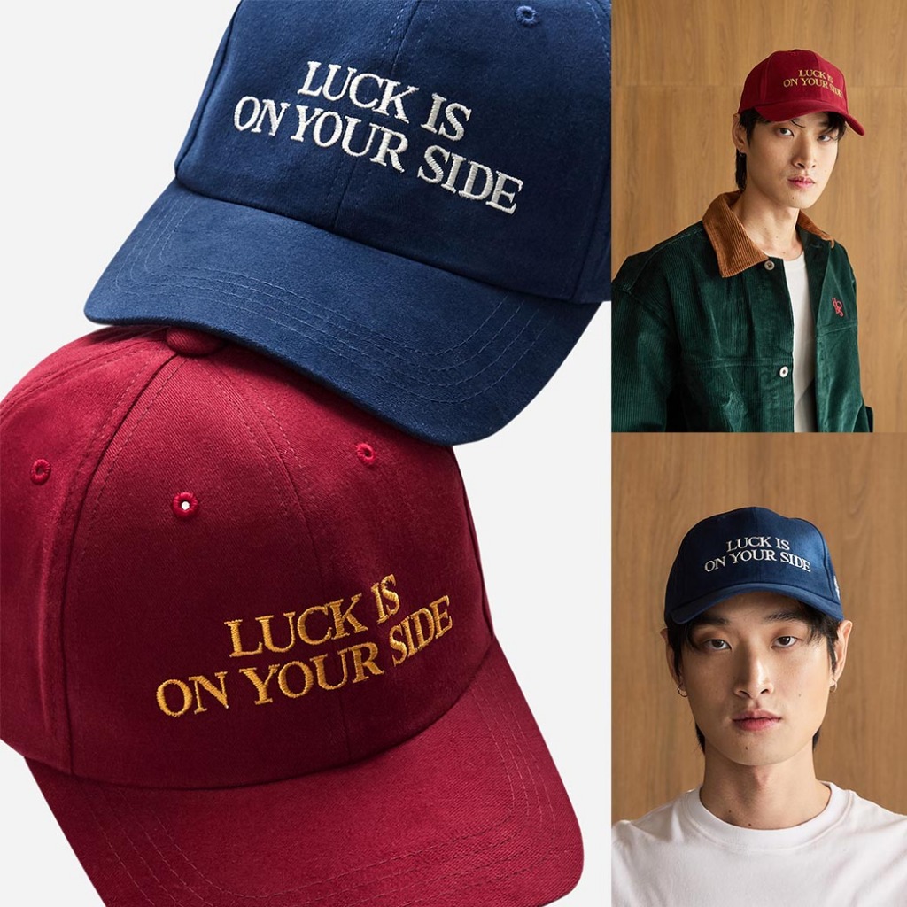 🔥ทักแชทรับโค้ดลดเพิ่ม Luck is on your side Cap HOB STUDIOS