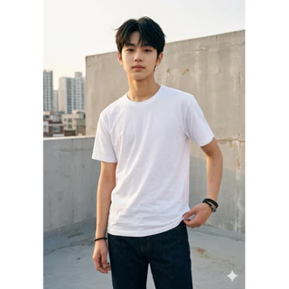 เสื้อตราห่านคู่ เสื้อคอกลม รุ่นคลาสสิก สีขาว 1 กล่อง (3 ตัว)
