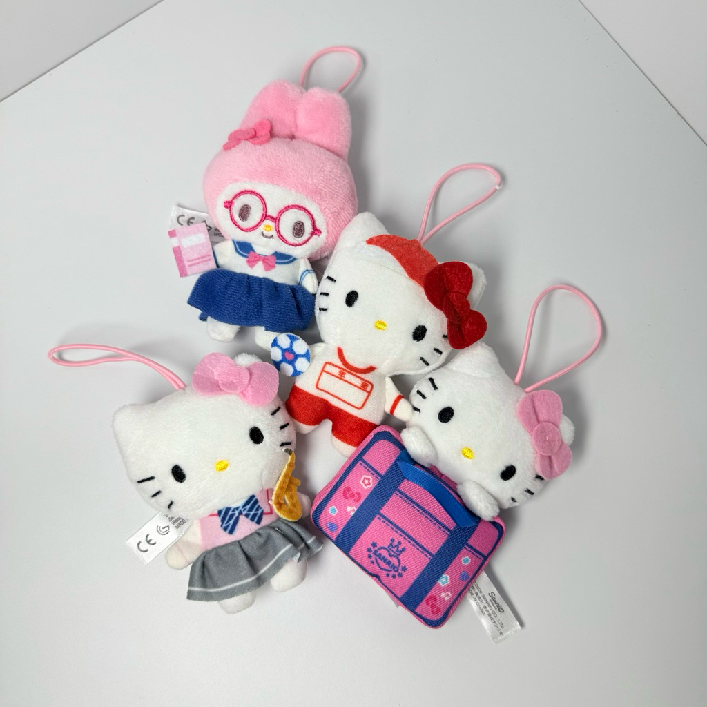 พร้อมส่ง 🛒 กล่องสุ่ม & ซองสุ่ม พวงกุญแจ Secret Mascot ลายอาชีพ 🎌 Kitty & Mymelody & Kuromi & Cinnamon
