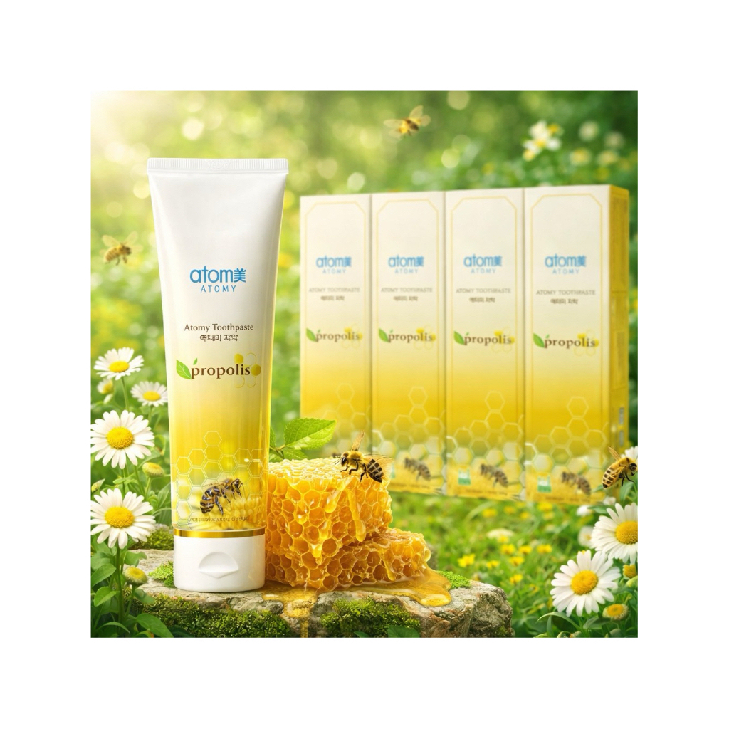 Atomy Toothpaste ยาสีฟัน Atomy ของแท้💯 ฟันขาว ลดกลิ่นปาก ขนาด 200g พร้อมส่ง