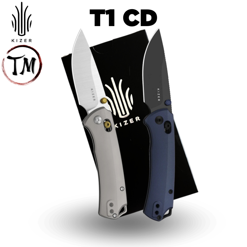 Kizer T1 CD มีดฮิตรุ่นใหม่ ออกแบบใหม่ เหล็กM390 ตัวท๊อป
