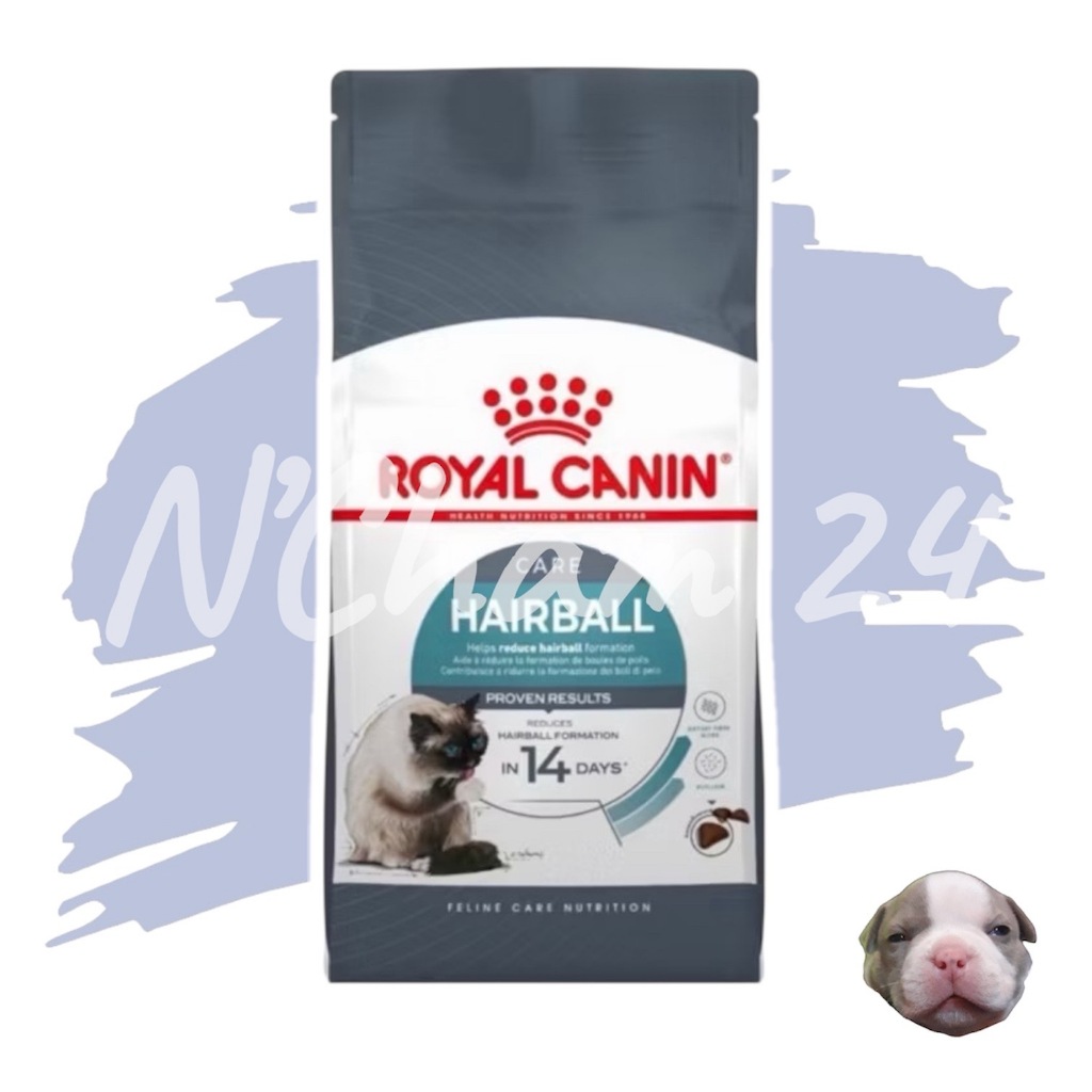 Royal Canin Hairball Care 2kg,4kg และ 10kg อาหารแมวแมวโตอายุ 1 ปีขึ้นไป ช่วยดูแลปัญหาก้อนขน