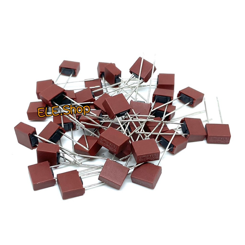(ราคาแพ็ค5ตัว) ฟิวส์ ไมโครฟิวส์ สี่เหลี่ยม  250V  250mA/500mA/1A/1.6A/2.5A/4A/5A/6.3A/8A/10A/15A  39