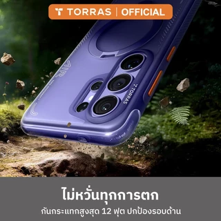 TORRAS Ostand Q3Air เคสสำหรับSamsung S26 Ultra| ขาตั้งหมุนได้ ฐานมั่นคง | แม่เหล็กแรงสูง | มุมกันกระแทก | ผิวสัมผัสด้าน