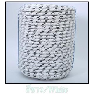 🧗 สีขาว 12mm 300M เชือกปีนเขา เชือกโรยตัว อุปกรณ์ปีนเขา อุปก…