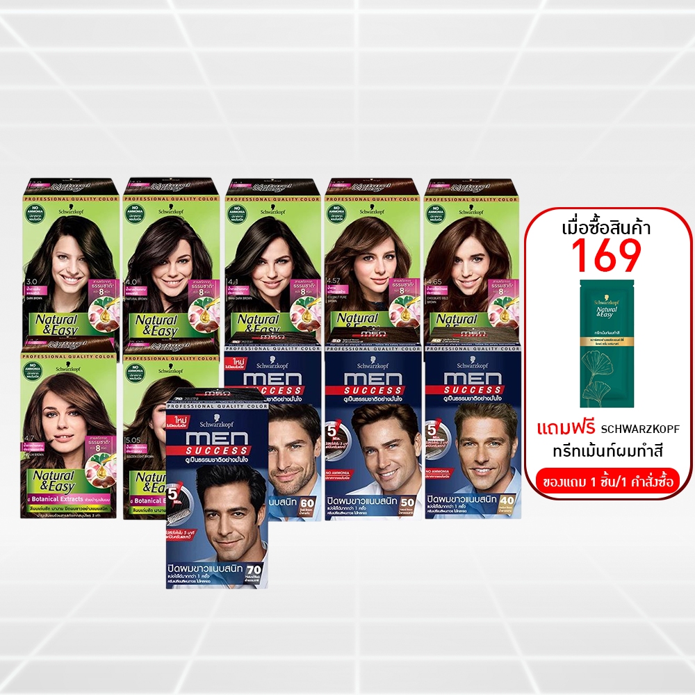 ยาย้อมผม ชวาร์สคอฟ Schwarzkopf ผลิตภัณฑ์ครีมเปลี่ยนสีผม