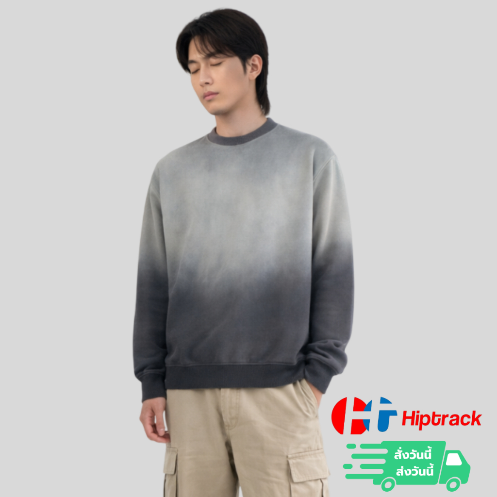 เสื้อ Hiptrack รุ่น Sun Faded Sweatshirt