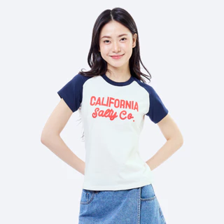 BODY GLOVE Women's GRAPHIC T-SHIRT Slim Fit Summer 2026 - เสื้อยืดแขนสั้น ผู้หญิง