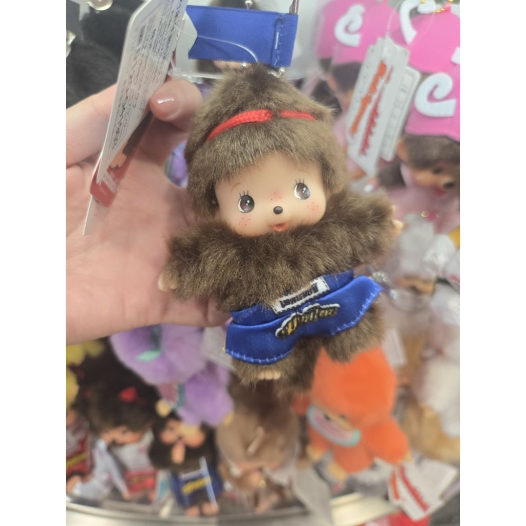 พวงกุญแจ Monchhichi Thai-Thai collection Muay Thai