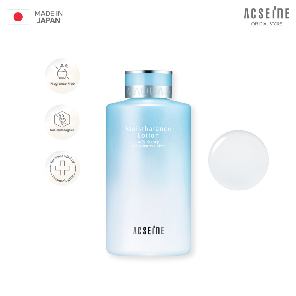 ACSEINE Moistbalance Lotion น้ำตบเซราไมด์นาโน ปลุกผิวฉ่ำเด้ง สำหรับผิวแพ้ง่าย ขาดน้ำ ดูไม่สดใส