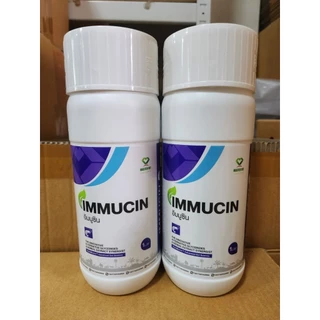 อิมมูซิน IMMUCIN คลุกอาหารฆ่าเชื้อก่อโรค ปรับสมดุลจุลินทรีย์ในลำไส้กุ้ง บำรุงตับกุ้ง เสริมภูมิคุ้มกันกุ้ง แก้ขี้ขาว
