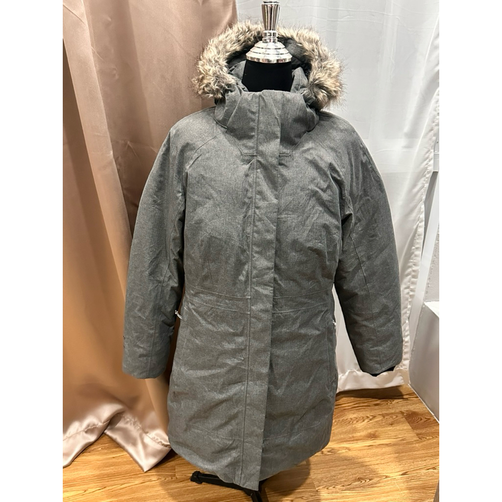 THE NORTH FACE กันลม กันหนาว ลุยหิมะ ติดลบ30 ขนห่าน สีเทา อก54 รหัสก198 สภาพ 99.99% PRAKA ไบคาล ฮาบิ