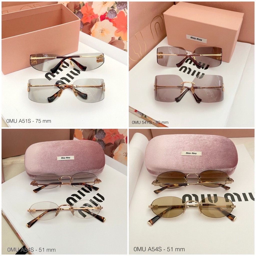 แว่นกันแดด Miu Miu ของแท้100%